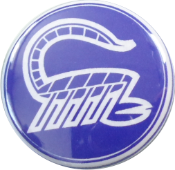 zodiak scorpio badge blue